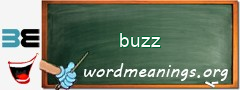 WordMeaning blackboard for buzz